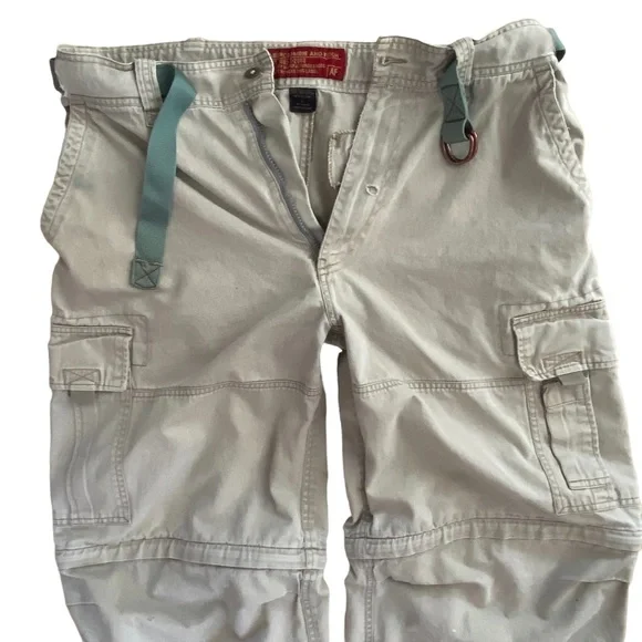 Abercrombie & Fitch Vintage Y2K Cargo Parachute Pants Large - Rare & Amazing! - Picture 5 of 15